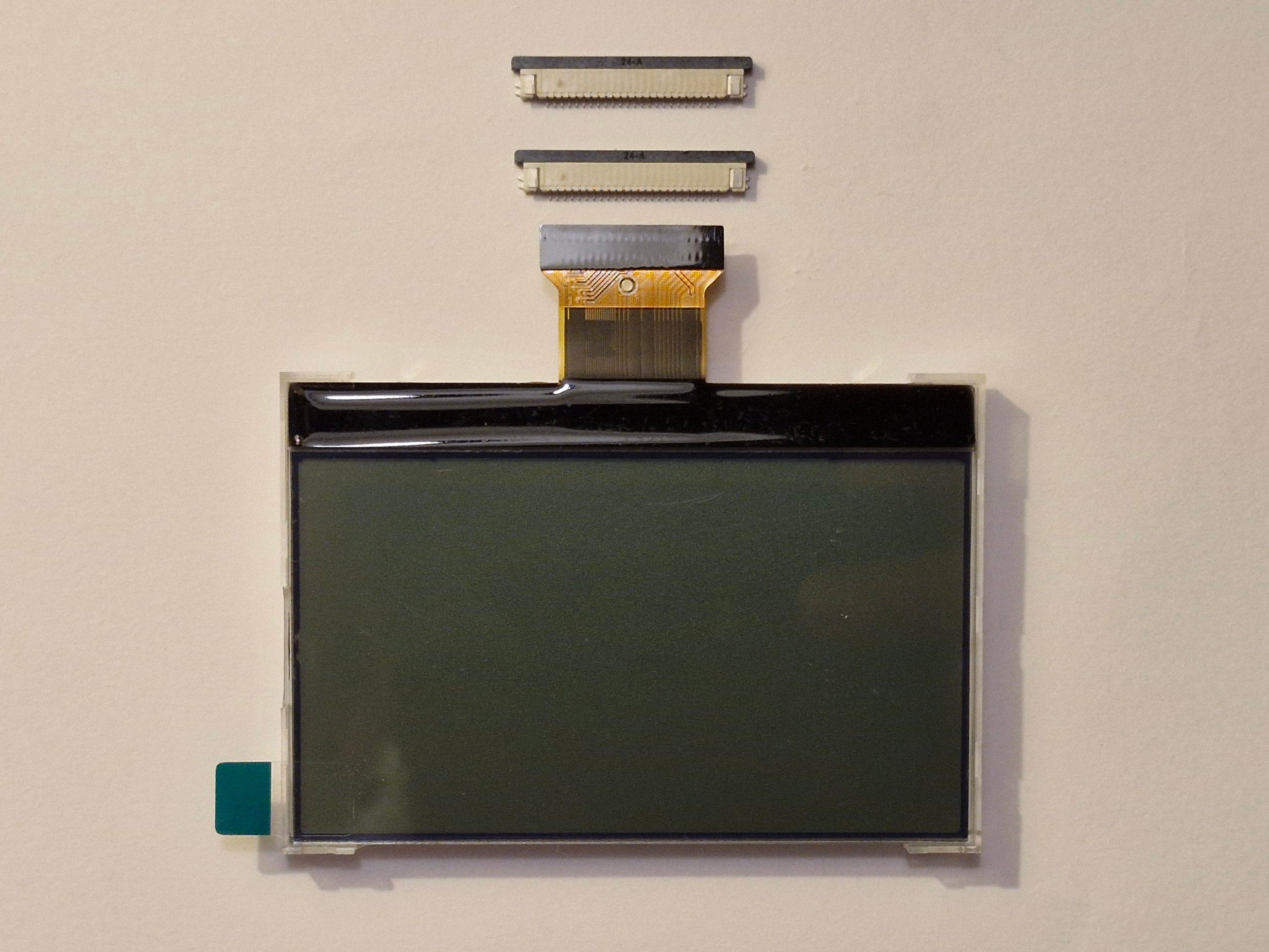 Display con connettore saldabile 320 330X 420 430X 440 450X ecc.