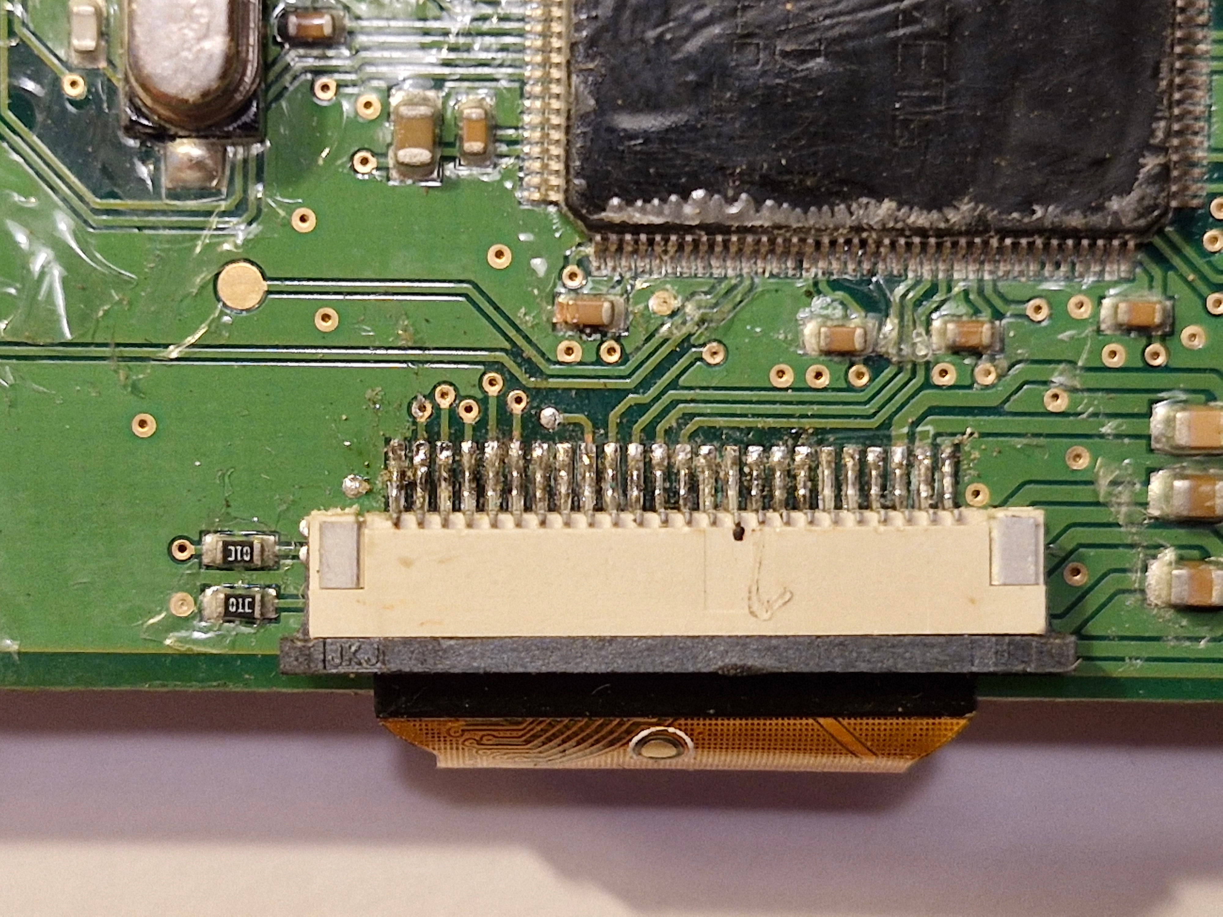 Display con connettore saldabile 320 330X 420 430X 440 450X ecc.