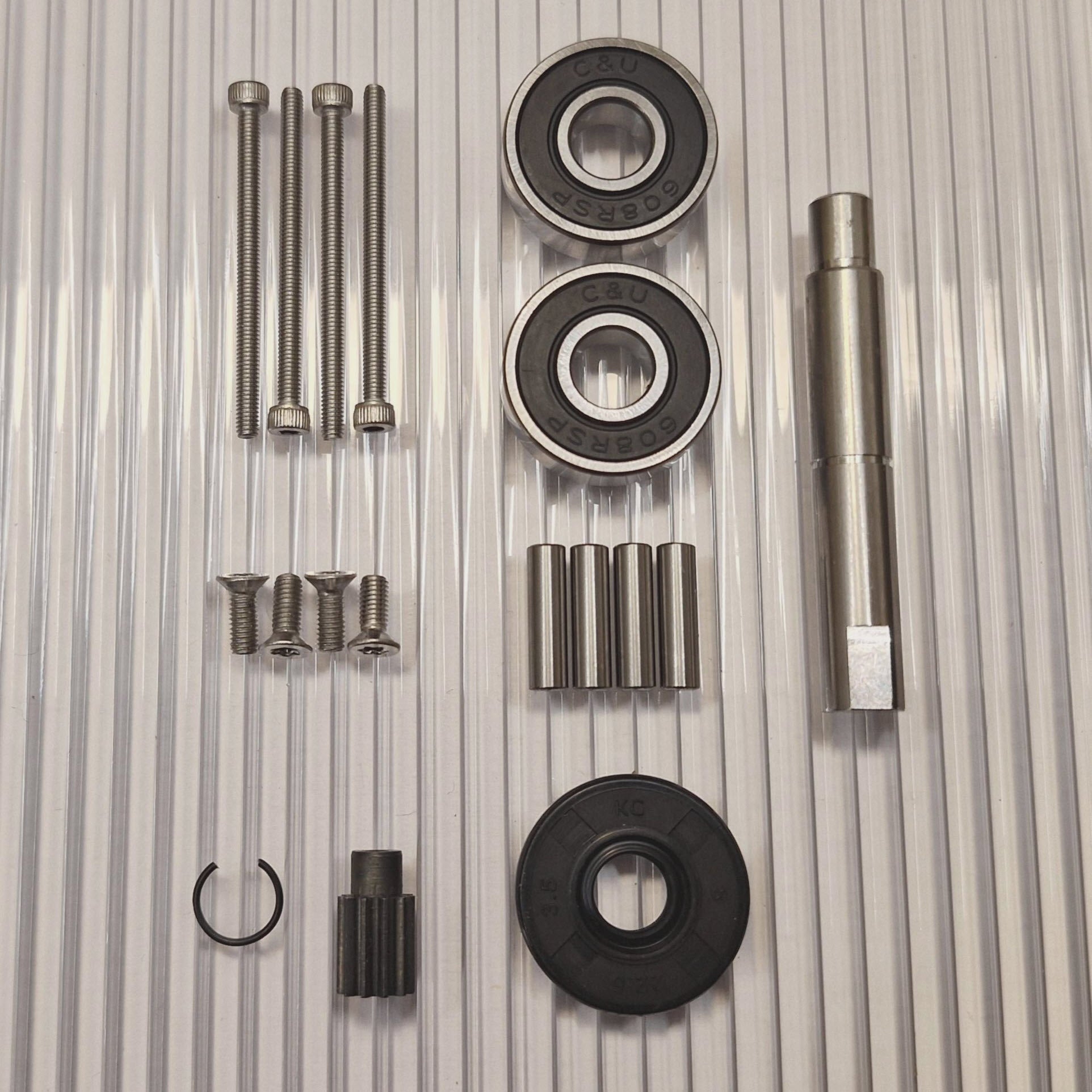 Wheel motor repair kit for 420 430X 440 450X 520 550 2020 and newer with stainless shaft