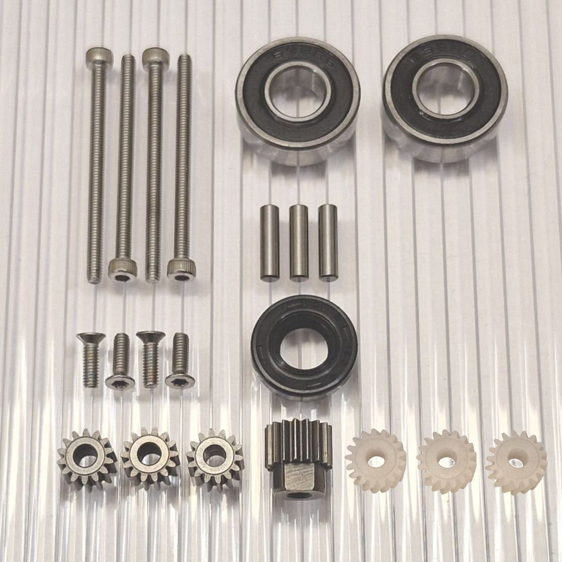 Repair kit small machines with seal 1pcs 3pcs plastic gears