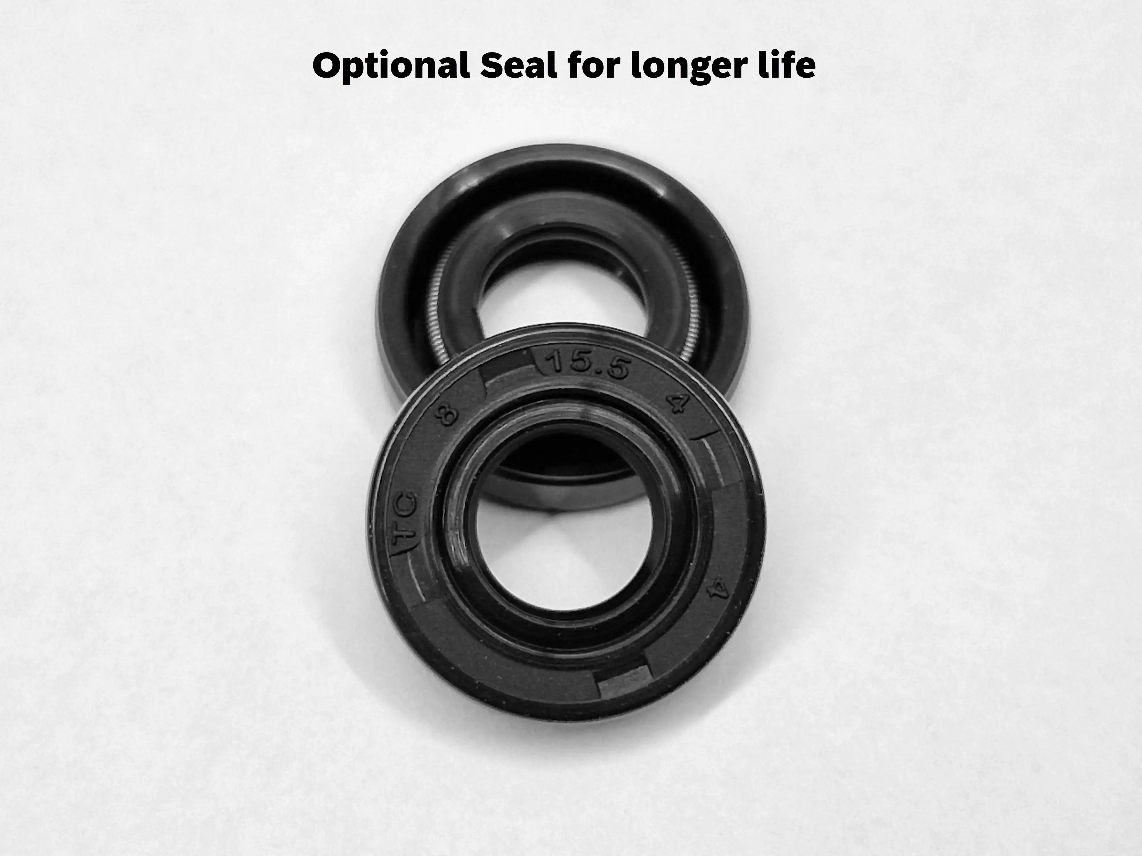 Radial seals for wheel axle