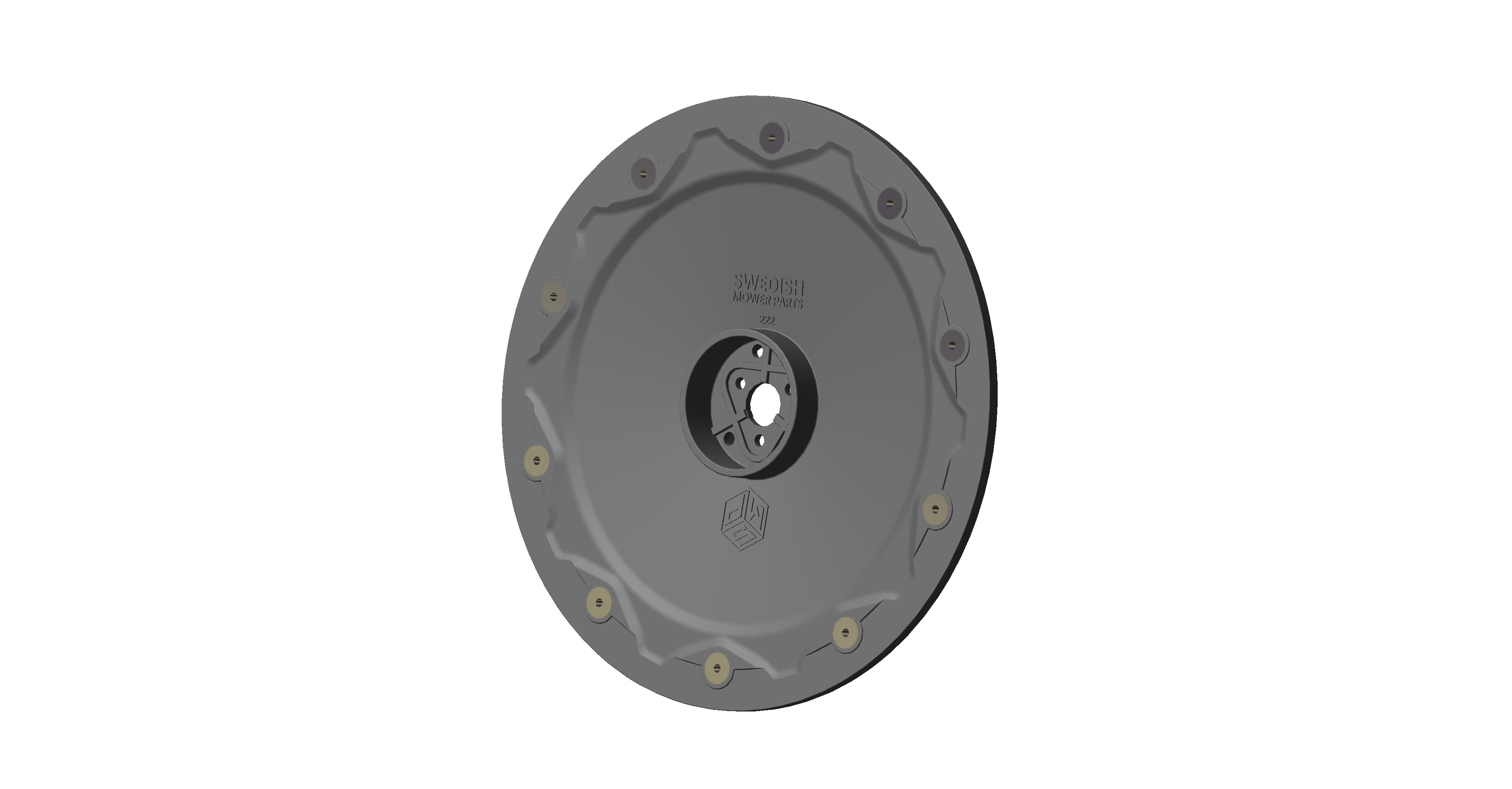Knivdisk 10blad Husqvarna Autormower 222mm