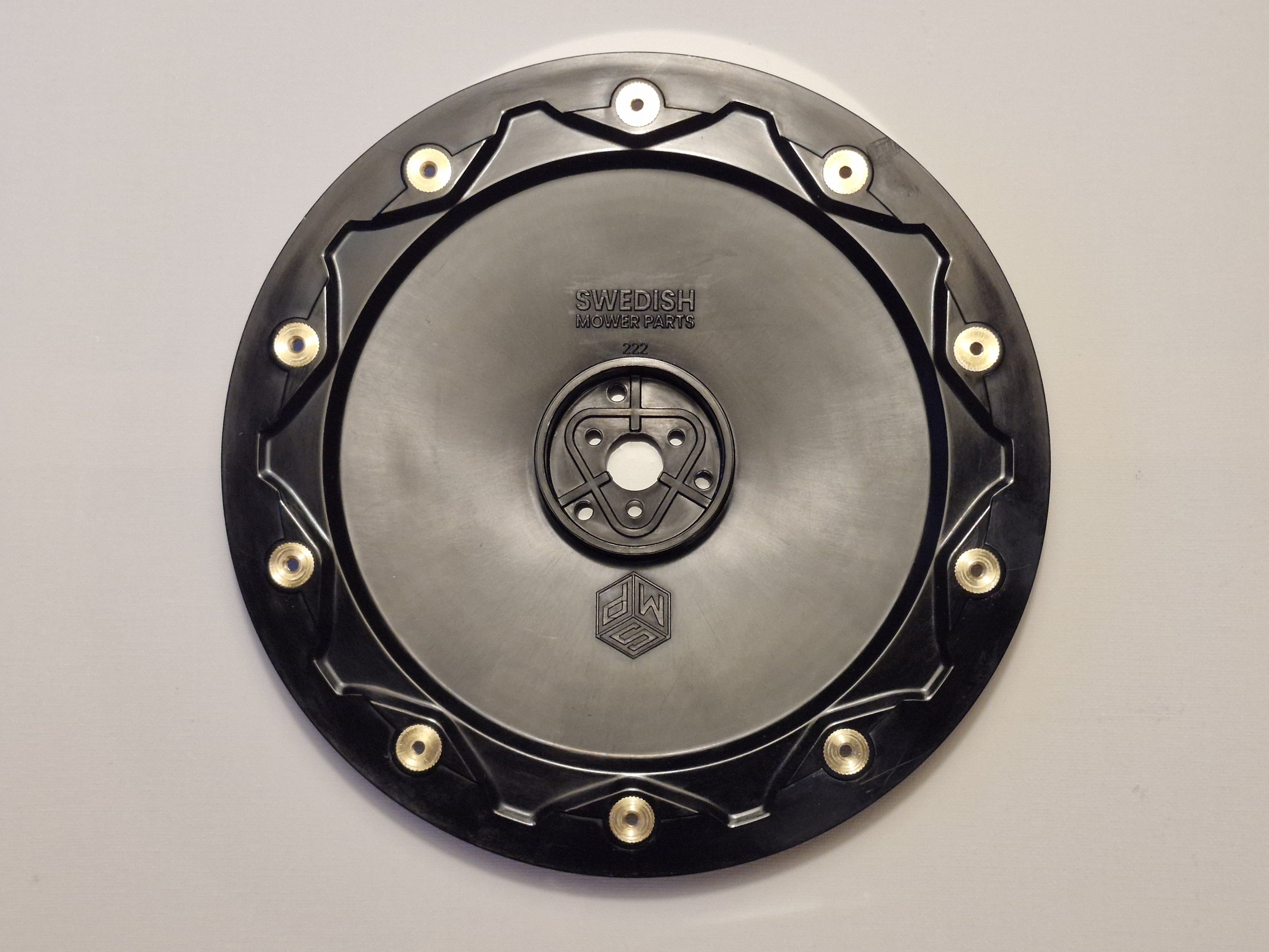 Cutting disc 10 blade Swedish mower parts 222mm 
